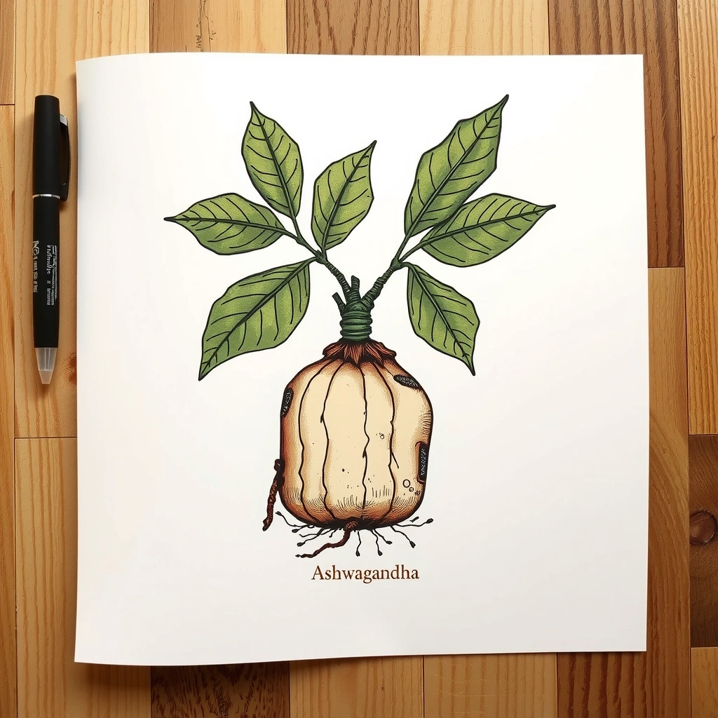 Ashwagandha Illustration